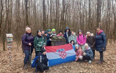 Planinarska sekcija petih razreda ostvarila je svoj prvi teren!