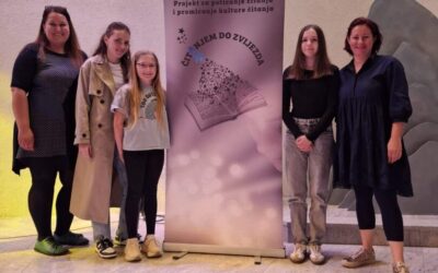 Karla, Barbara i Lucija sudjelovale na nacionalnoj razini natjecanja „Čitanjem do zvijezda“