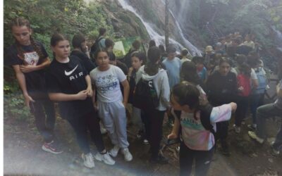 Terenska nastava 6.b,6.c i 6.d razreda u PP Papuk