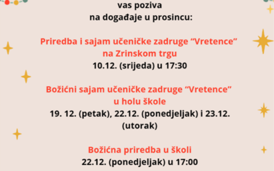 Događaji u prosincu