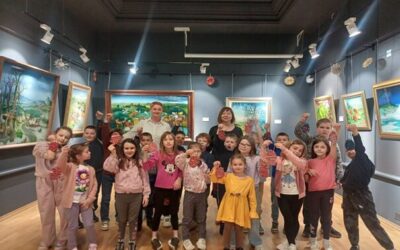 Proljeće u Galeriji Mijo Kovačić –  1.d i 4.d