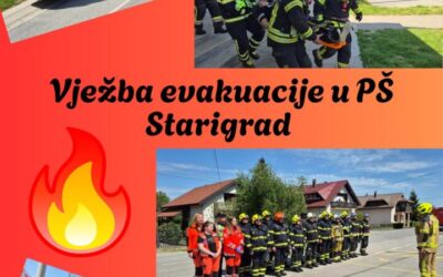 Vježba evakuacije u PŠ Starigrad 