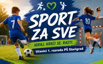Sport za sve u 1. razredu PŠ Starigrad