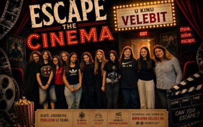 Učenje kroz igru i film: Escape the Cinema u kinu Velebit