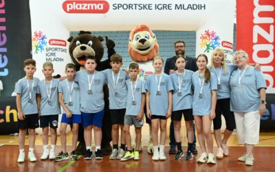 Cekači- viceprvaci Plazma Sportskih igara mladih